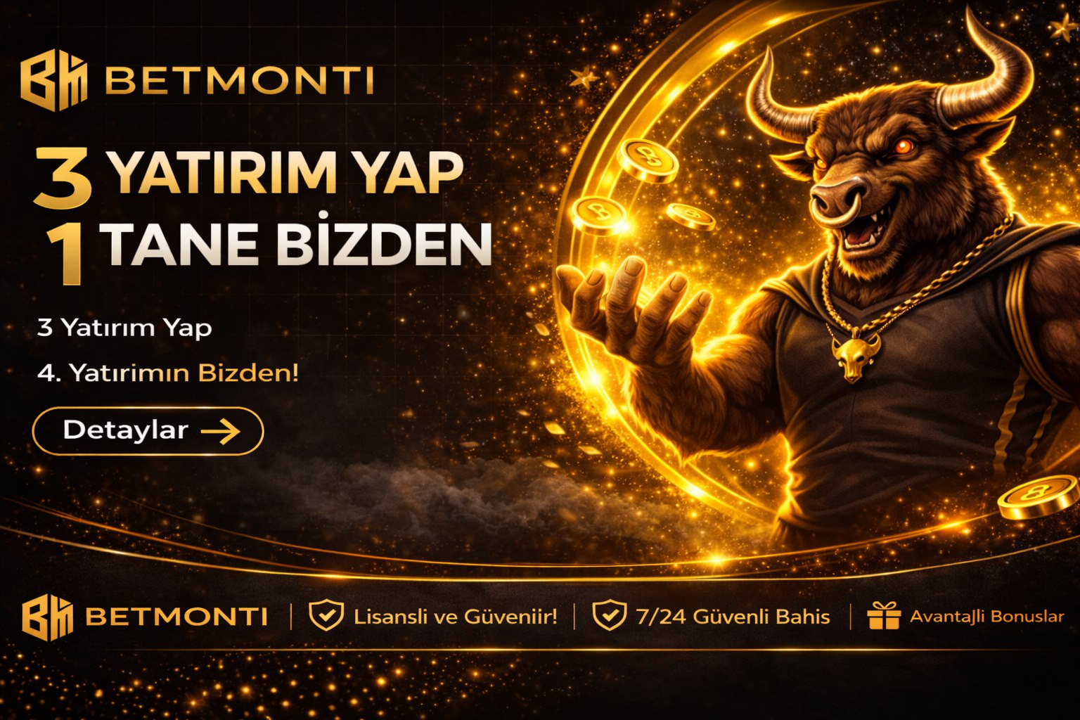 ★ 3 YATIRIM YAP 1 TANE BİZDEN ★